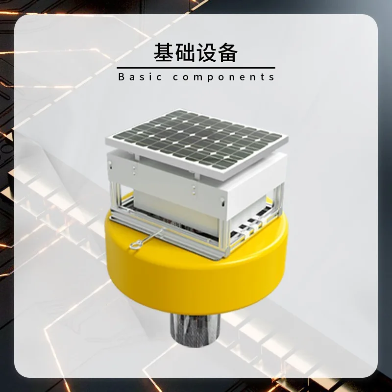 Aquaculture ph residual chlorine conductivity dissolved oxygen sensor buoy monitoring station y