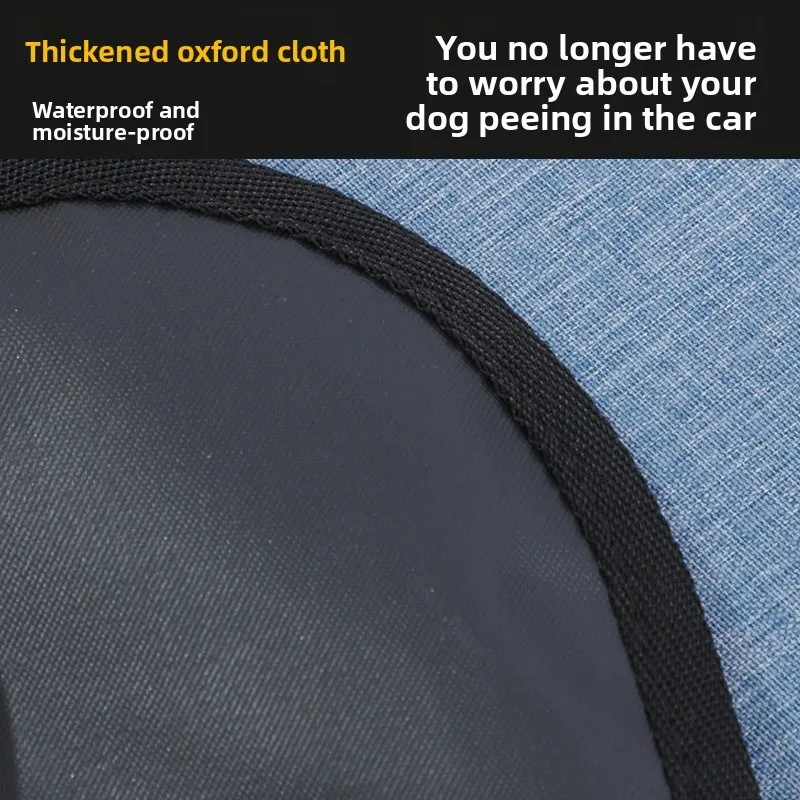 مقاوم للماء غطاء مقعد السيارة للحيوانات الأليفة الأوساخ والدليل على المقعد الخلفي حامي للكلاب سجادة ضد الإنزلاق قابل للغسل سرير الكلب الحصير