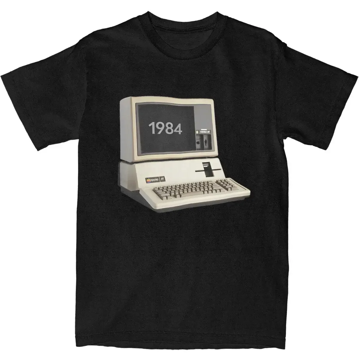 Macintosh T-Shirt Man desing Y2K Fun Pure Cotton T Shirts Summer Crewneck Leisure Tees Casual Oversized Clothes