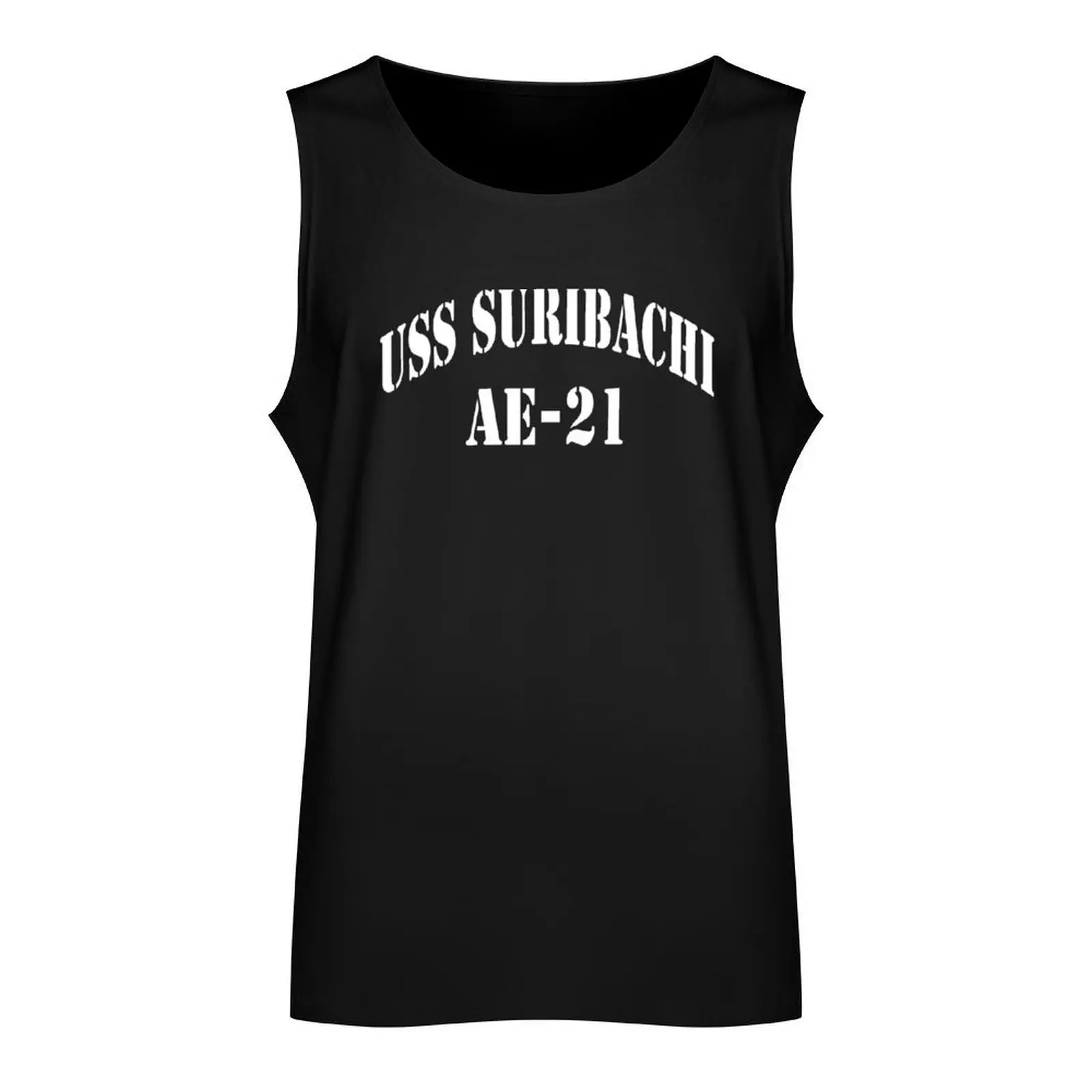 USS SURIBACHI (AE-21) SHIP'S STORE Tank Top Men's summer clothes 2024 sleeveless vests muscle t-shirt