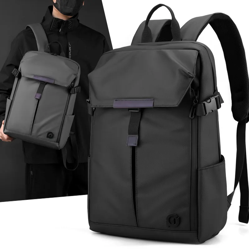 

New men's functional backpack waterproof large-capacity multifunctional backpack computer bag hiking bag leisure sports bag