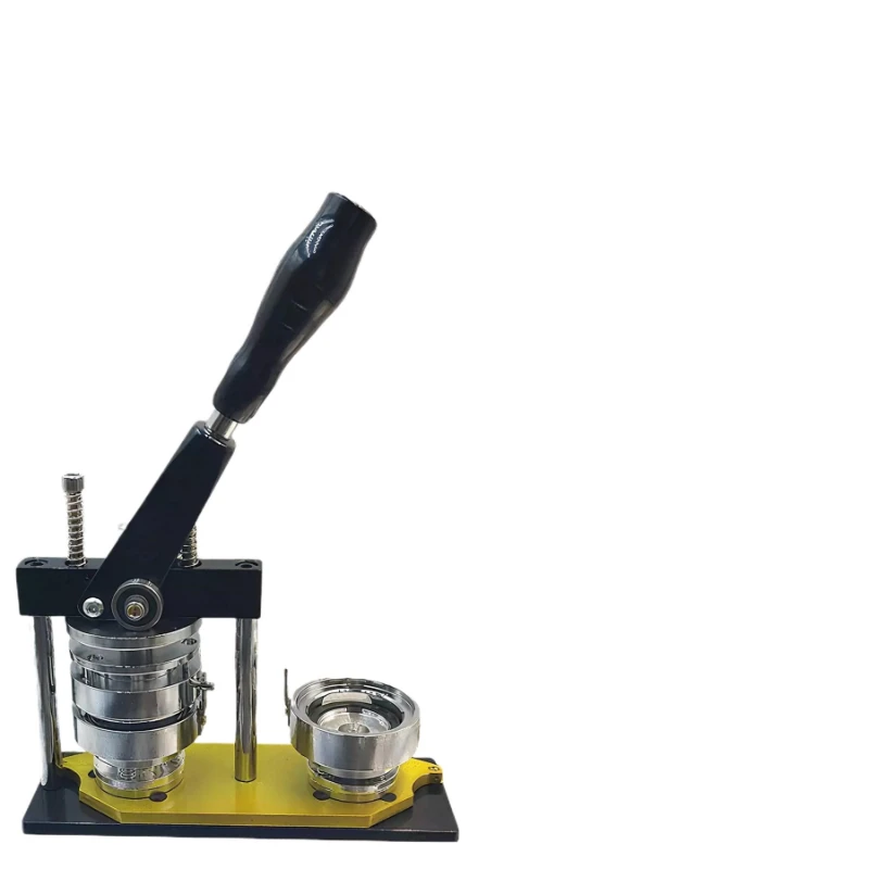 For Metal Badge Making Machine, Pin Button Maker with Interchangeable Mold DIY Gift Set