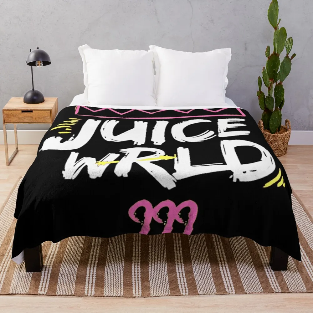 juice 999 Throw Blanket Retro Blankets Flannel Blanket Blanket For Travel Light