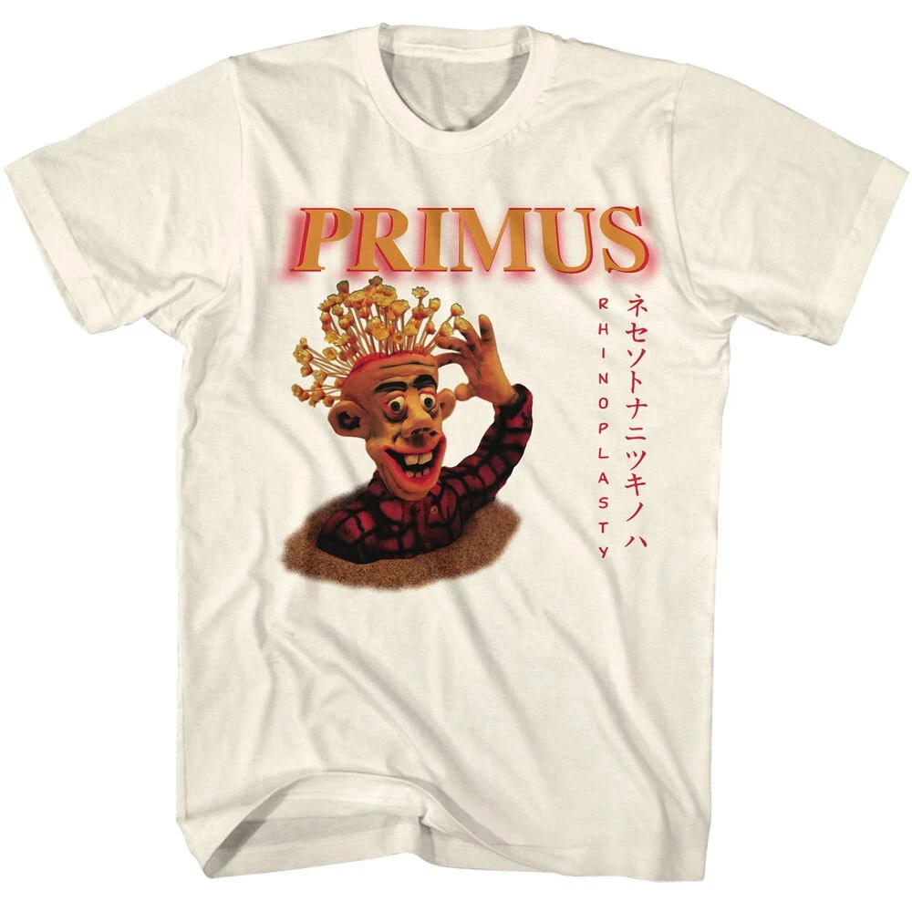 Rare Primus Graphic Cotton Band T-shirt Unisex Summer Short Sleeve Fashion Brand Tee Luxury Casual Vintage Tees