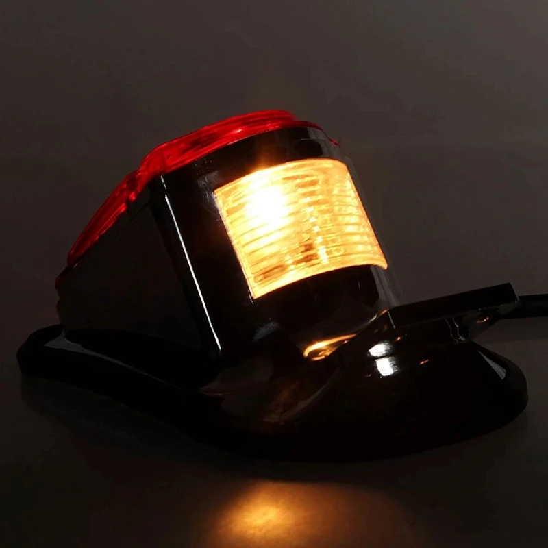 

M0t-rUniversal Motorcycle Tail Light Bulb Mount Plate Turn Signal Rear Tail Brake Stop Lamp for Choppers Cruisers