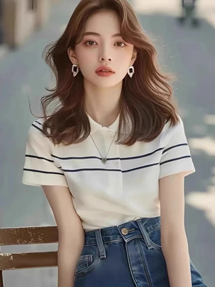 

Пуловер с капюшоном в стиле ретро, свободная футболка ort Sve Faionable в Корейском стиле для похудения, летнее новое поступление, топ