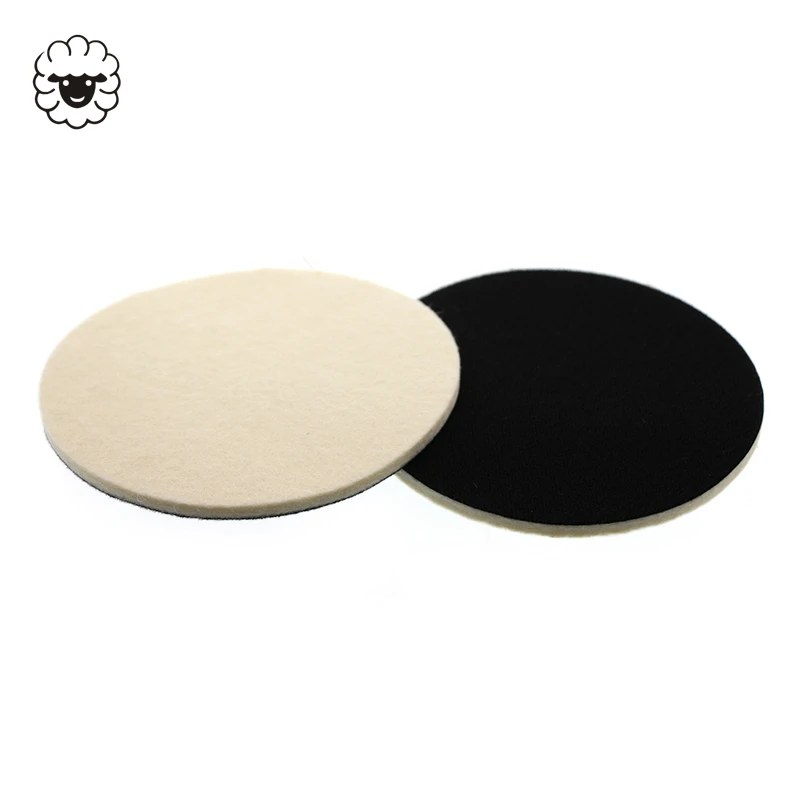 1000 Sheep 6Inch Polishing Pads Top Wool Felt Buffing Pad for Wheel Car Polish Glass Tile Stainless Steel Scratche Repair Tool