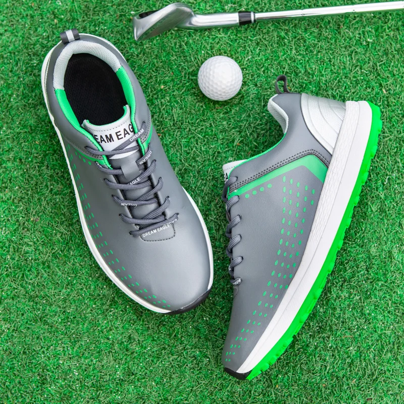 Nuevos zapatos de Golf impermeables para hombre, zapatillas de Golf ligeras profesionales, cómodas zapatillas para caminar, calzado deportivo informal para Golf