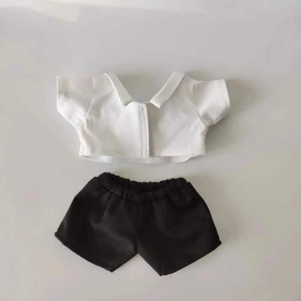 

Multistyles Plush Doll's Clothes Kids Gift Idol Dolls Clothing T-shirt Pants Suit for 20cm Plush Doll/for Idol Dolls