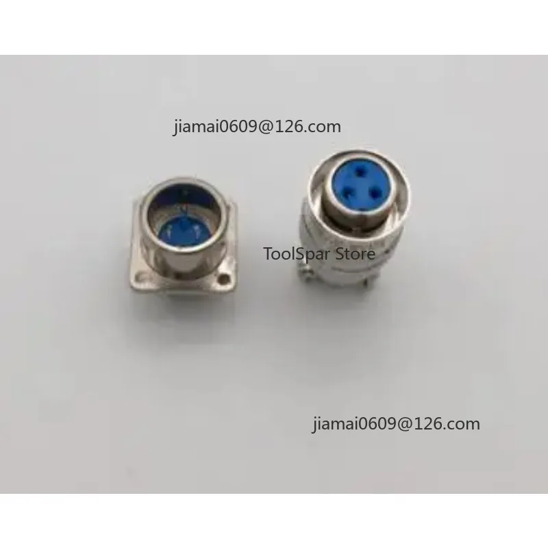 XS12-3 Core Aviation Plug Socket XS12JK-3P Y Square Push-pull Connector 12MM Opening Hole