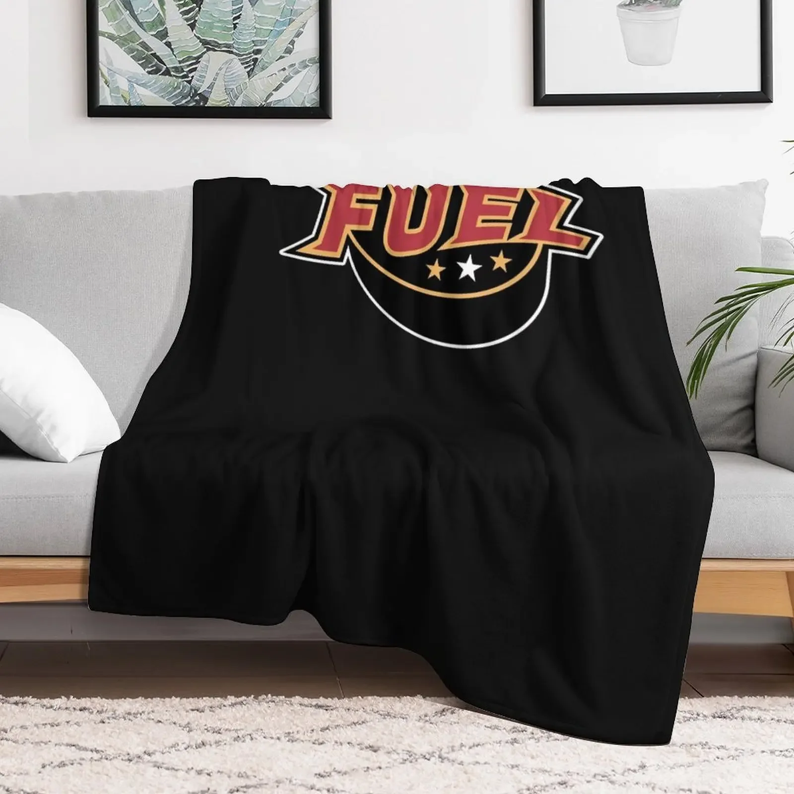 Indy Fuel Classic T-Shirt Throw Blanket Versatile Cozy Throw Blanket for All Occasions