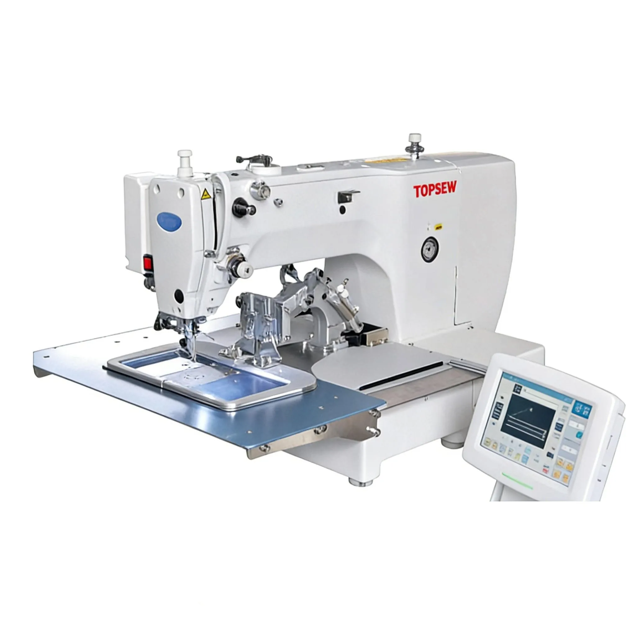 ATV&UTVTOPSEW TS326G Industrial Pattern Sewing Machine Programmable Lift Presser Foot Smooth Operation for Handbag Suitcase Sewi