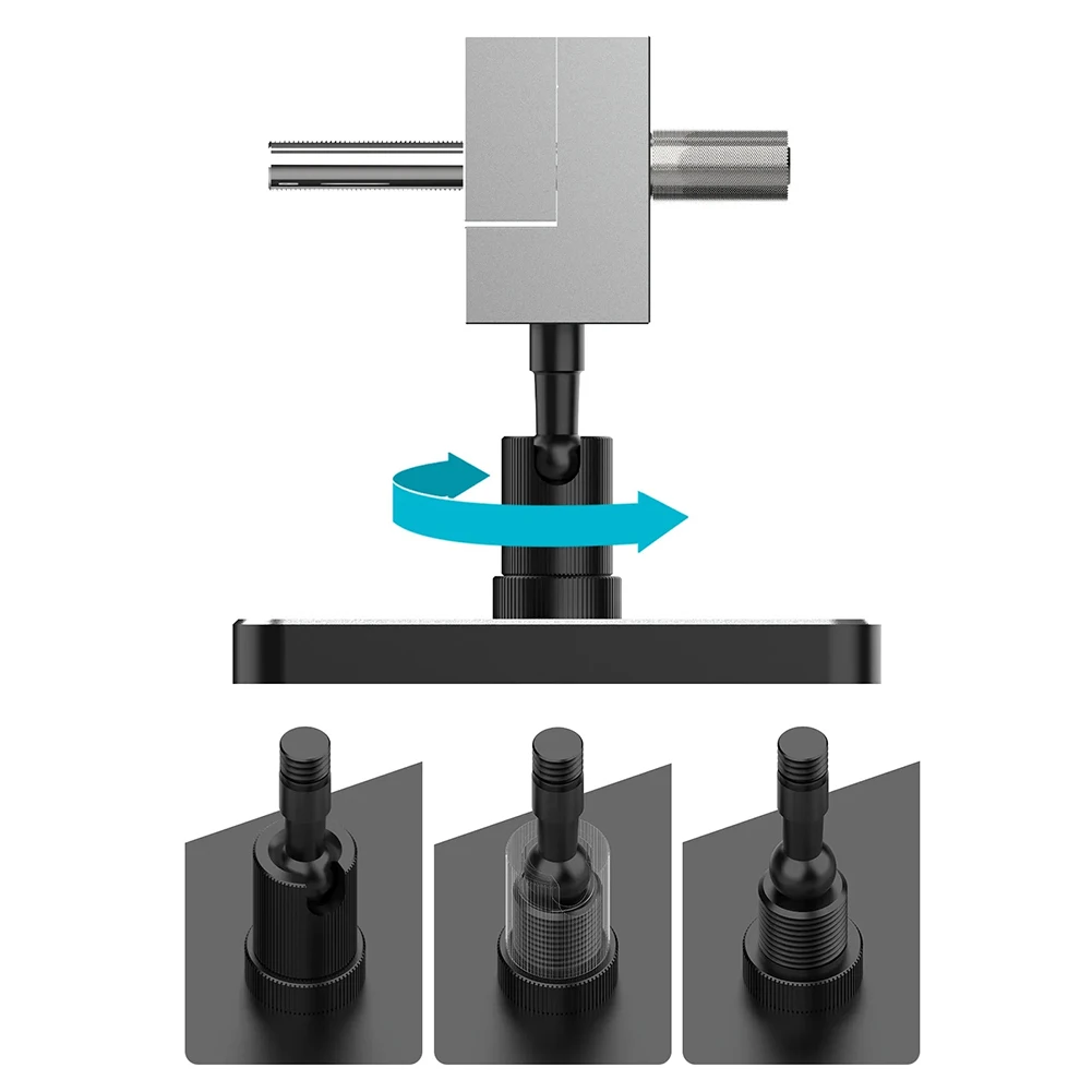Set Of Mini Bench Vise Compact Adjustable Clamp 360° Rotation For Model Making Parts Clamping Hobby DIY Tools Etching Sheet Vise