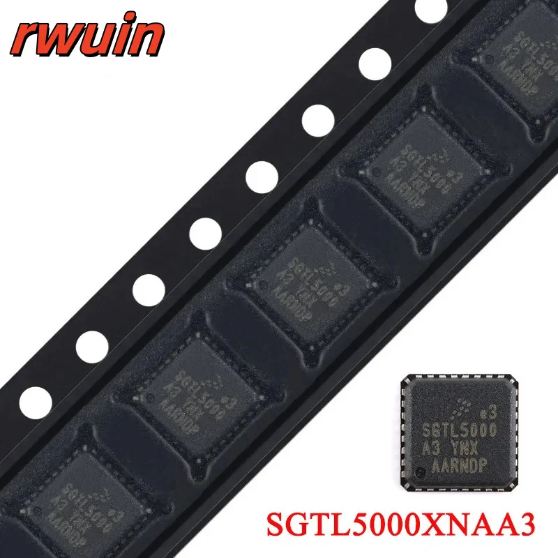 SGTL5000 SGTL5000XNAA3 QFN-32-EP Low-power Stereo Codec Chip Built-in Headphone Amplifier IC Integrated Circuit