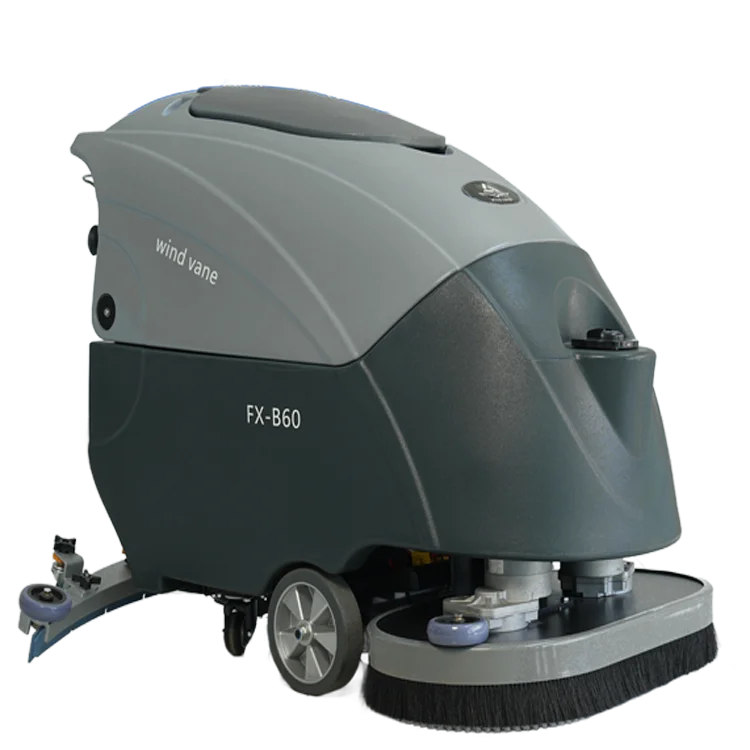 24V Electric Handheld Ride-on Floor Scrubber Dryer Machine Mini Automatic Commercial Use Industrial Cleaning Scrubbing Brush New