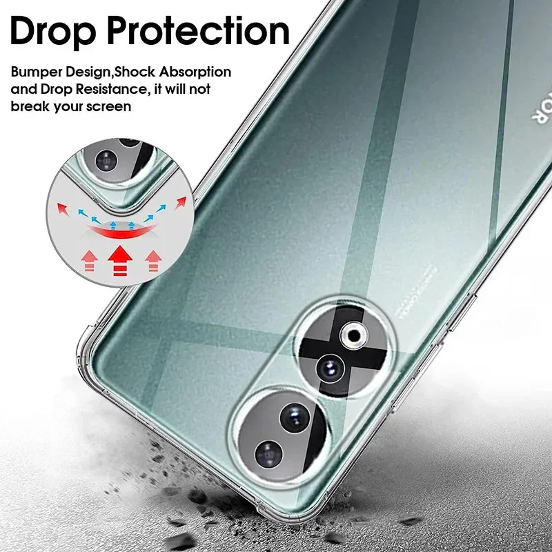 Ultra Thin Silicone Case For Huawei Honor X9 X8 X7 B X6 A X5 X50 X40 X30 X20 9X 10X Lite 90 80 70 60 50 SE 30 20 S Pro Bumper