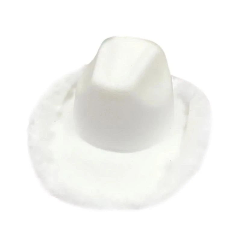 400A Shinning Tinsel Decors Cowgirls Hat for Women Men Thick Cowboy Casual Hat