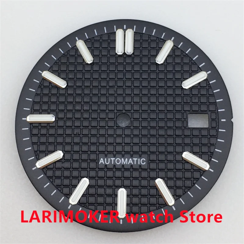 Esfera negra, blanca, Azul, Gris, verde, ajuste luminoso, movimiento NH35, NH36, 31mm, novedad