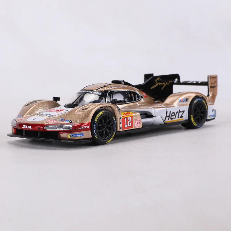 

Burago 1:43 Porsche 963 Le Mans 24-hour Race Car Alloy Model Car