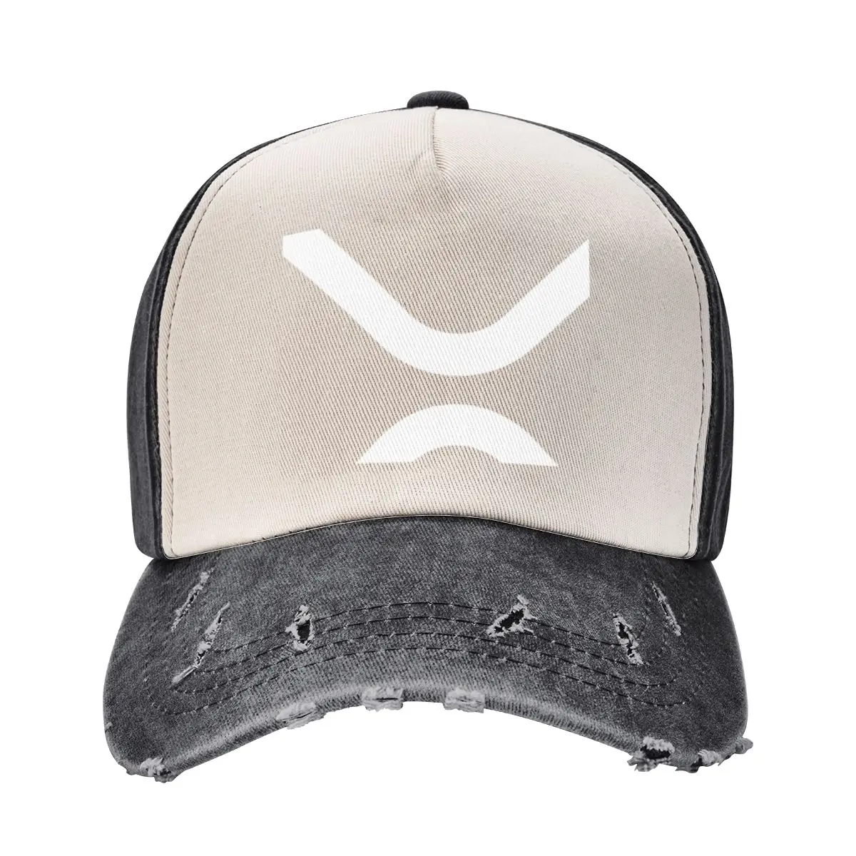 

Logo of XRP Crypto Token Baseball Cap Hat men Rave Hip Hop derby hat Women's Beach Outlet 2025 Men's