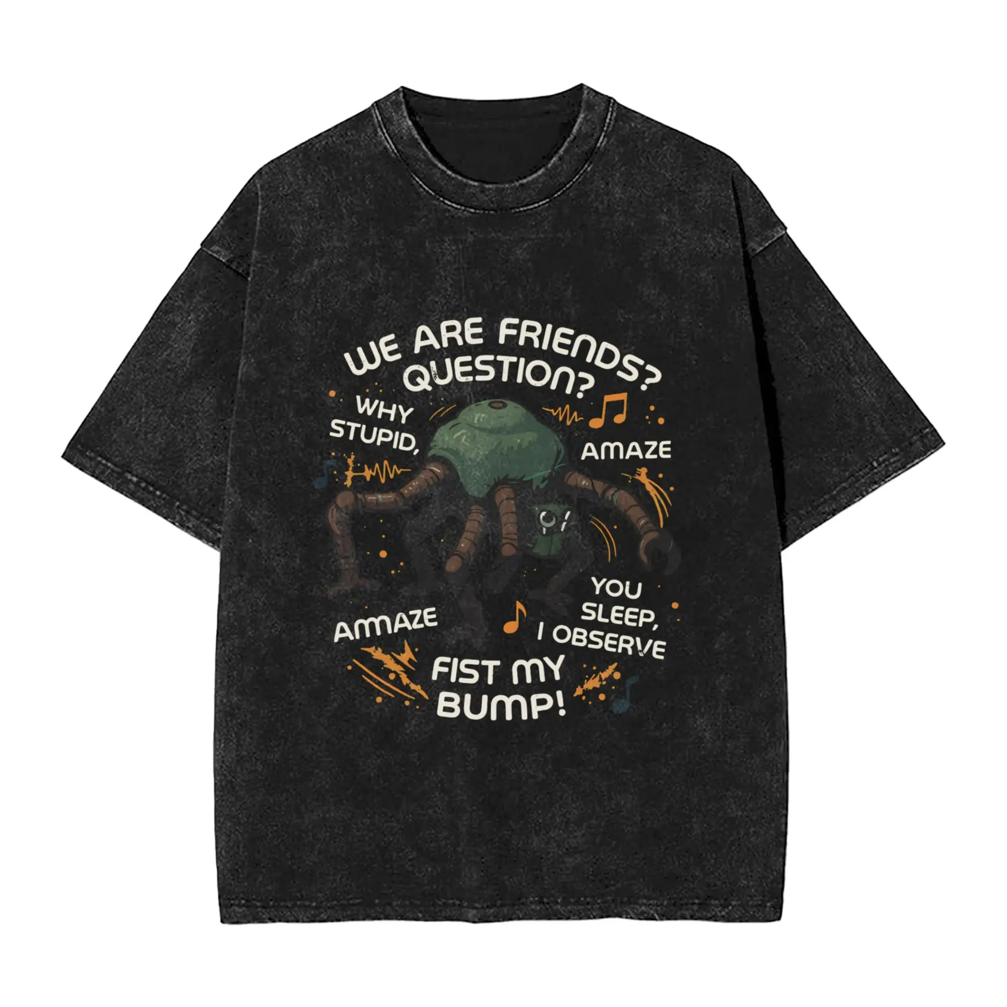 Project Hail Mary Erid   T-Shirt Men  Novelty 100% Cotton Tee Shirt Round Collar Short Sleeve T Shirts Gift Idea Clothing