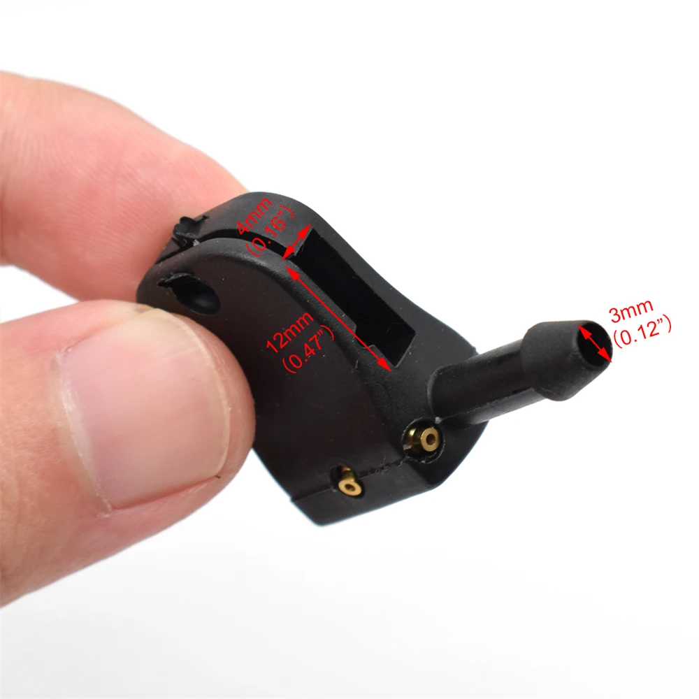 

2pcs Universal Car Wiper Arm Washer Nozzle Spray Jet for Mercedes-Benz Vito W638 Sprinter for Ssangyong Rodius MK1