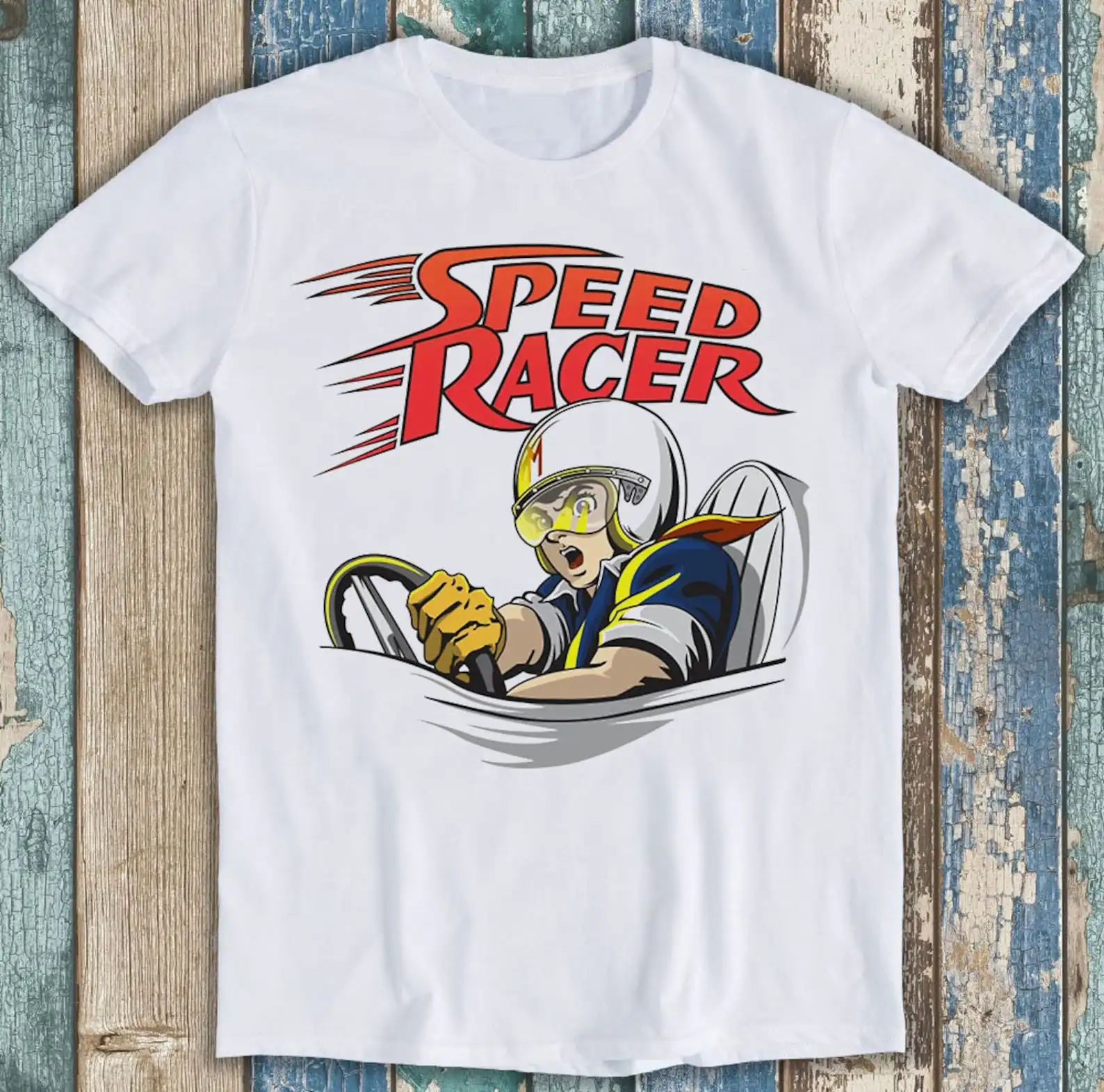 Speed Racer Go Movie Poster Best Seller Funny Meme Top Gift Tee T Shirt