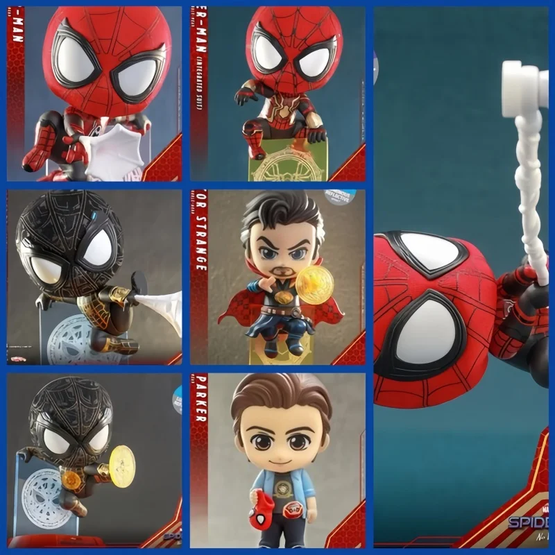 Cosbaby-スパイダーマンのおもちゃ,クリスマスプレゼント,Cosb914-920, 7種類,素晴らしい仕上がり,在庫あり
