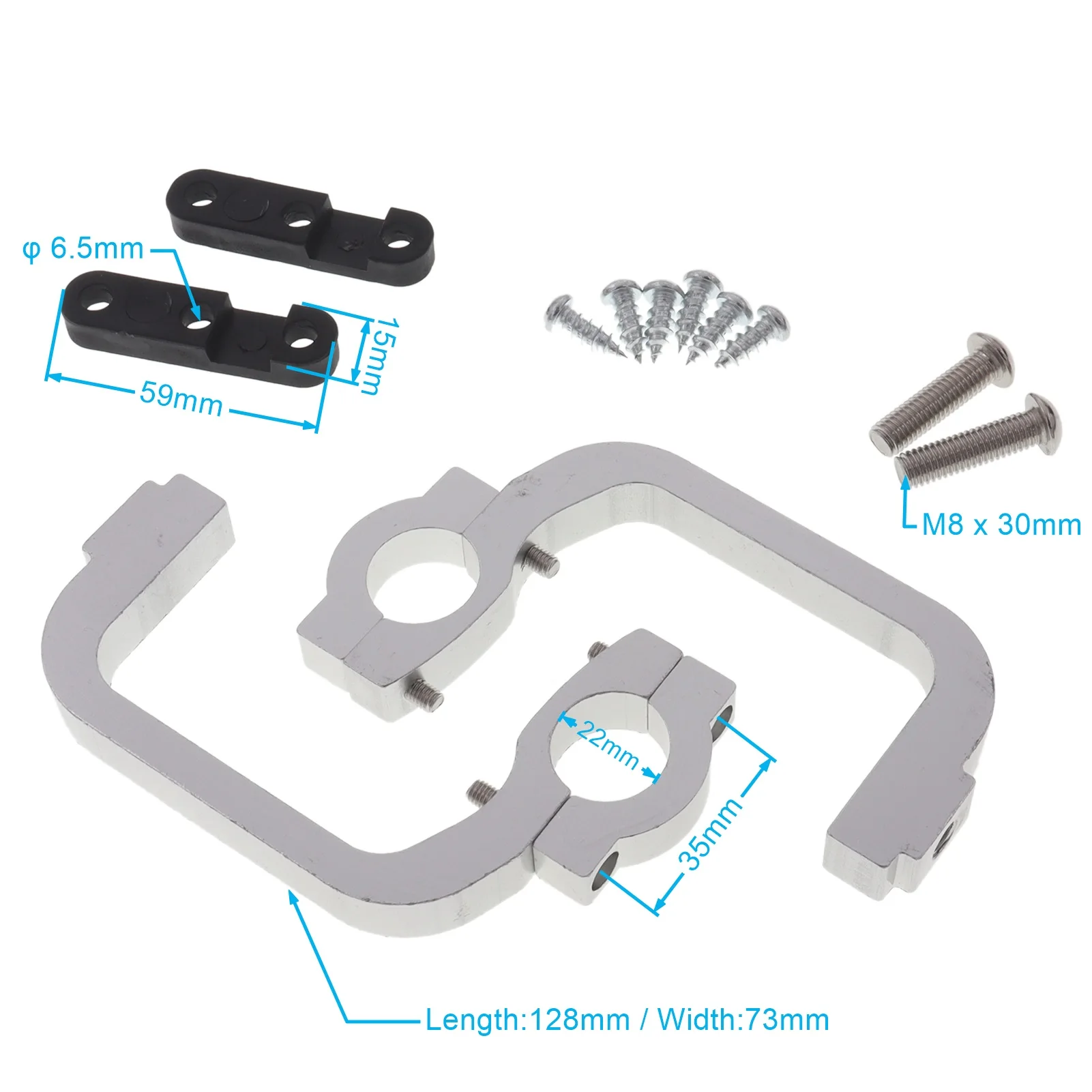 Motorcycle Handlebar HandGuards Hand Guards Clamps Mount Parts Kit For EXC EXCF SX SXF SXS MXC MX XC Dirt Bike Off Road