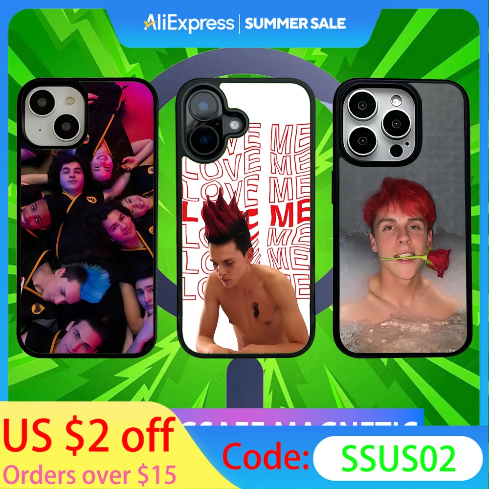 

C-Cobras Hawk K-Kais Phone Case For iPhone 16,15,14,13,12,11,Pro,Max,Plus,Mini,SE New Magsafe Magnetic Wireless Charging