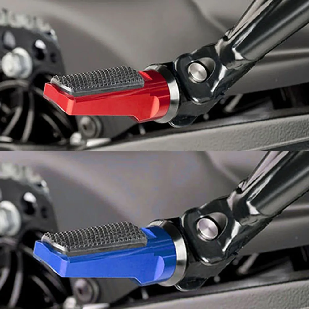 YZF-R3/R15/R25 Motorcycle Passenger Rear Foot Pegs Footrests For Yamaha TMAX500 XAMX300 XAMX 400 FZ1 FZ6 MT03 MT07 MT 09 MT10