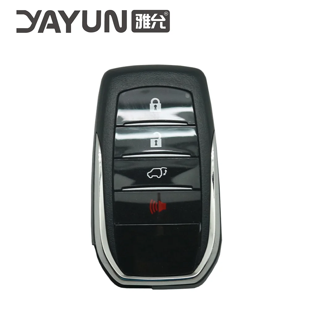 YAYUN AKTYC443-O SW4 3+1 Buttons with 8A Chip 433MHz Original Intelligent Remote Control For Toyota