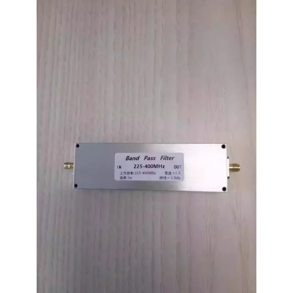 BPF 225-400MHz 3W Bandpass Filter for Receiving