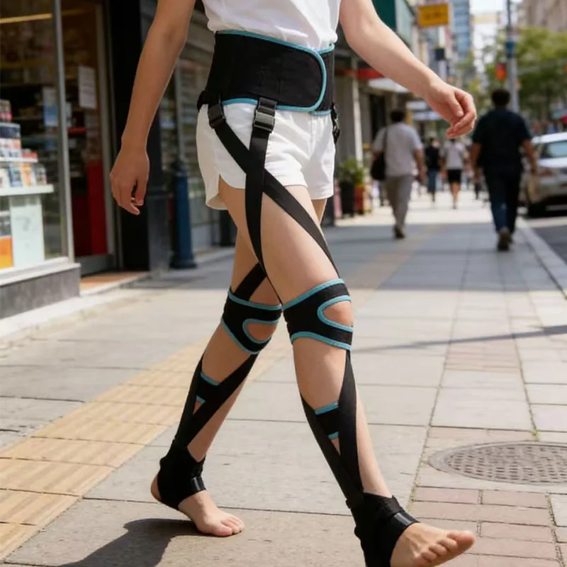 

Регулируемый корректор для ног: эластичный бандаж для выпрямления и коррекции О/Х-образных ног – для взрослых и детей