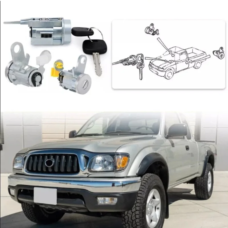 For Toyota Tacoma 94-04 Ignition Switch Lock Cylinder 69051-35070 69051-04020