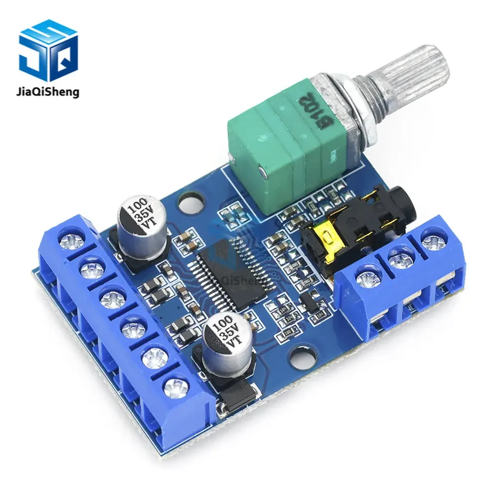 DY-AP3015 DC 8-24V 30W * 2 Class D Dual Channel High Power Stereo Digital Amplifier Board with Adjustable Volume Potentiometer