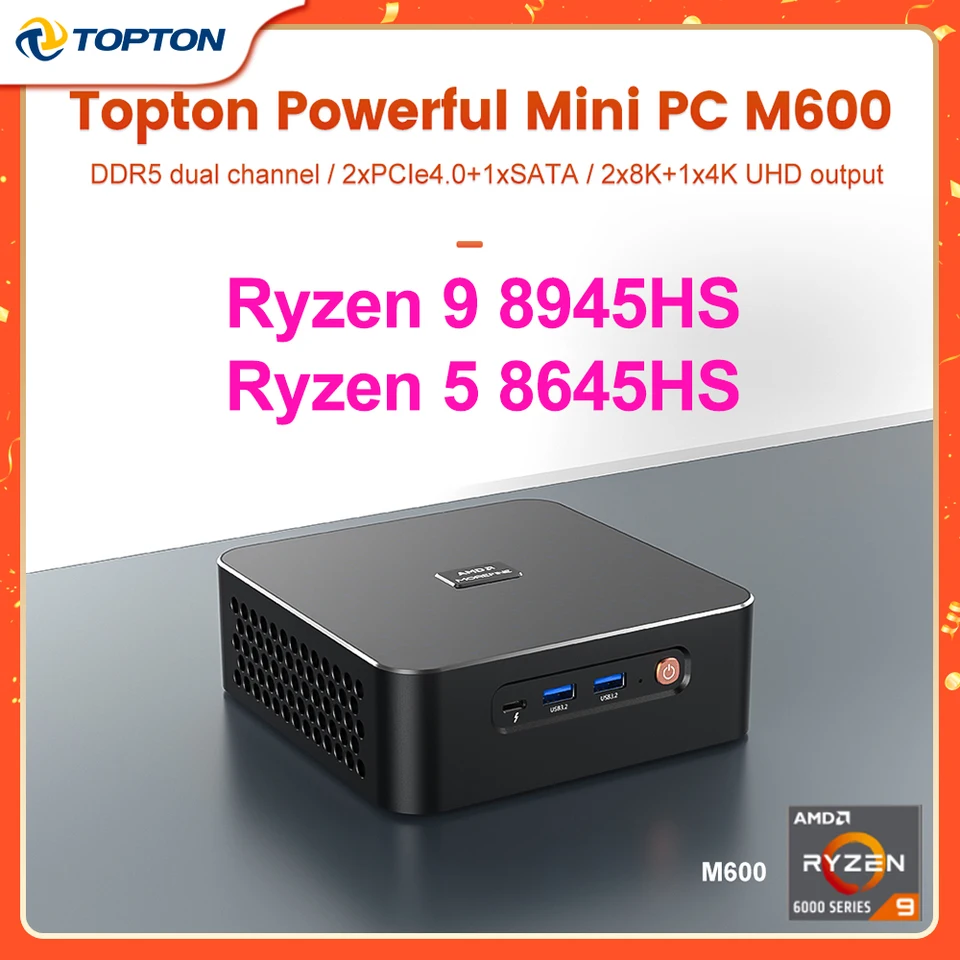 Topton ミニPC ベアボーンキット Ryzen5 4600H Topton ミニPC ベアボーンキット Ryzen5 4600H 【公式通販】