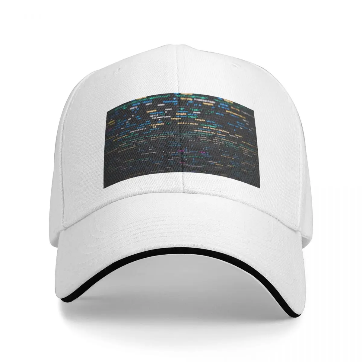 Software Developer Programming Code on Black Background Cap Baseball Cap Luxury cap Mountaineering women's beach visor Men's