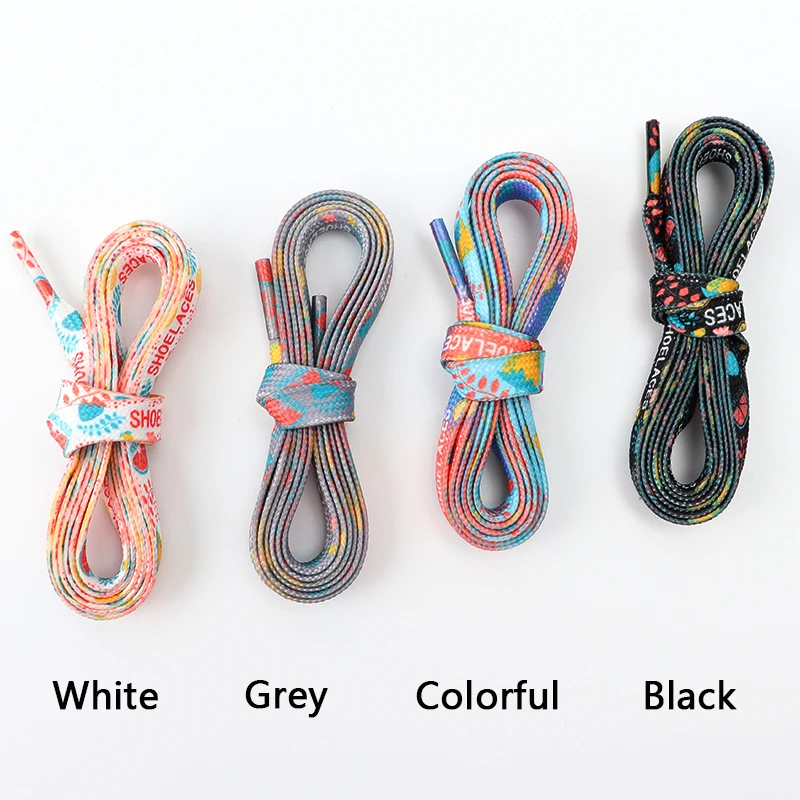

Colorful Flat Fruit Shoelaces Classic Fashion Sport Shoe Laces Men Women Unisex High-top Canvas Sneakers Shoestrings Dropship