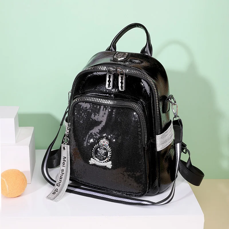 Zaini in pelle di qualità da donna per ragazze Sac A Dos zaino Casual zaino Vintage nero borse da scuola per ragazze zaino Mochila