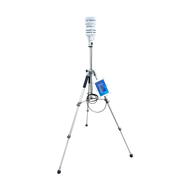 

Portable weather station for fire emergency portable weather instrument touch screen multi-function small wind speed anemometer