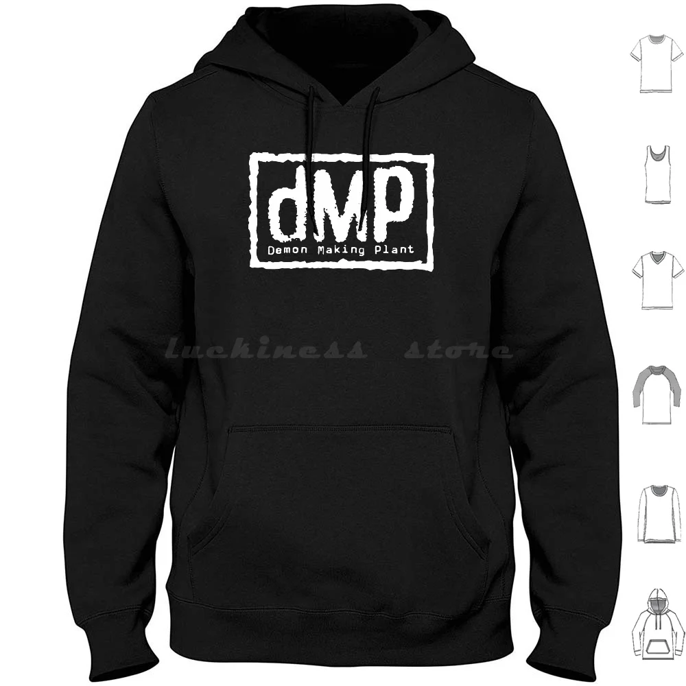 Demon Making Plant Dmp Hoodies Long Sleeve Kinnikuman Demon Making Plant Dmp Dmp Anime Manga Wrestling Parody Japan