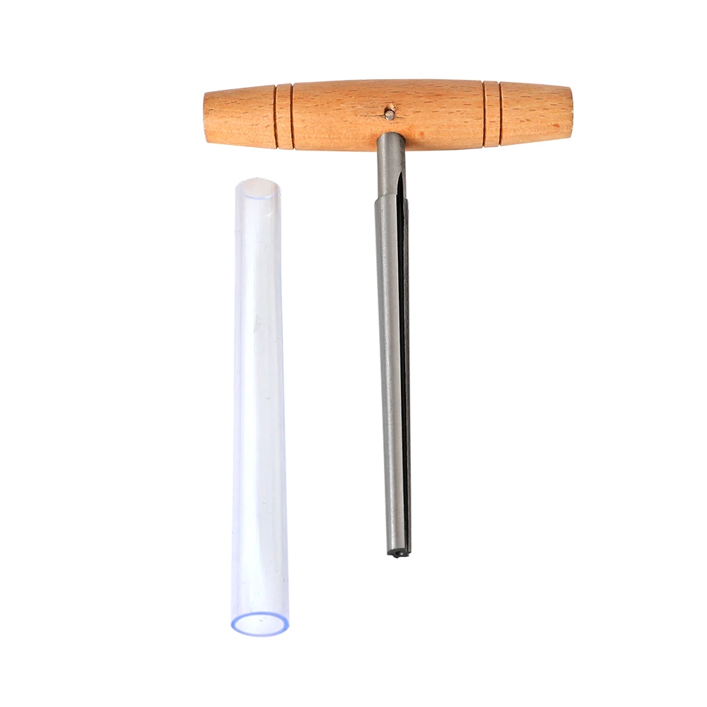 Violin Viola Peg Hole Reamer 1:26 Taper Wood Handle for Luthier Tool Parts