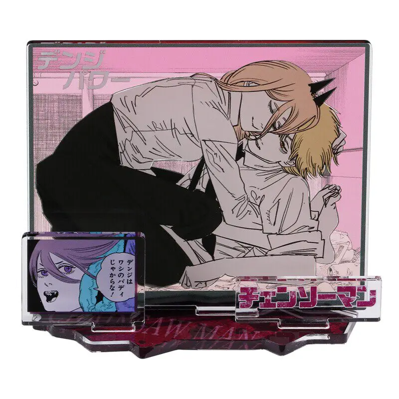 Pre-Order Chainsaw Man JCS Limited Edition Famous Scenes Acrylic Stand Figure
