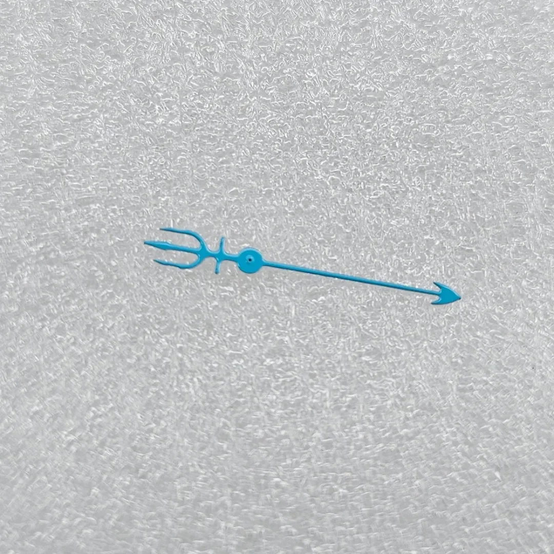 NH35 اليد الثانية مؤشر إنذار ترايدنت إبرة واحدة لا مضيئة تعديل ساعة الملحقات لحركة NH35 NH36