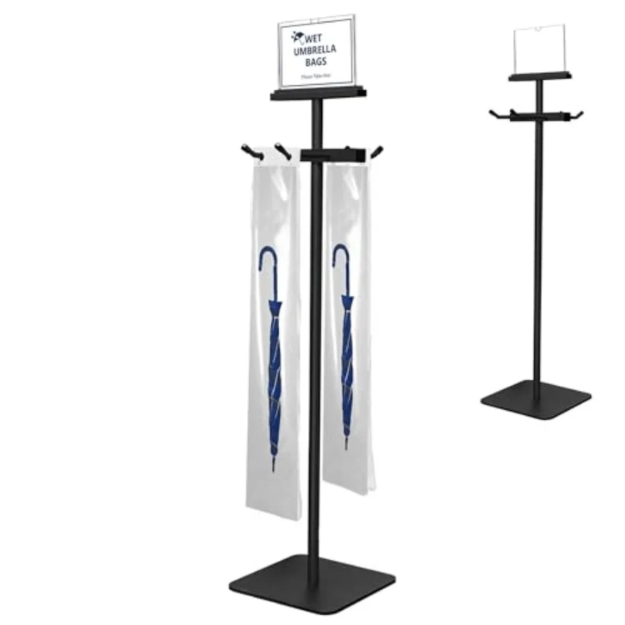 

Wet Umbrella Stand with Free 200 Plastic Umbrella Bags and Holder