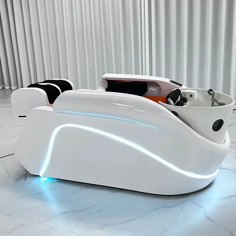 Fully automatic intelligent electric massage shampoo bed