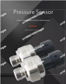 Stainless steel water pressure sensor, air pressure, oil pressure, air compressor transmitter 2 branch interface 0.5-4 V output