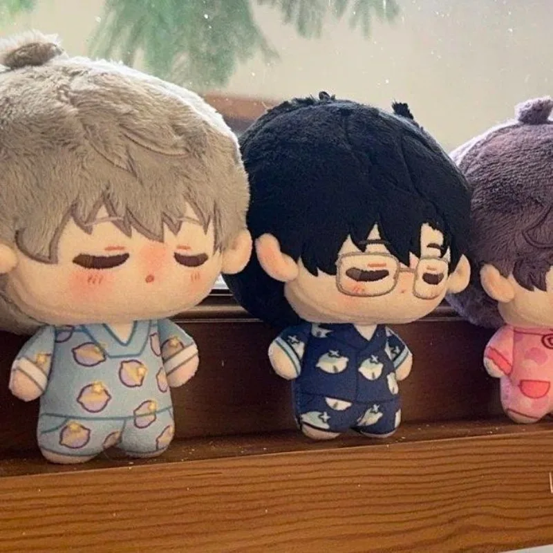 

10cm Anime Game Love and Deepspace Good Night Series Kawaii Cosplay Soft Cotton Doll Starfish Body Cartoon Mini Toy Figures Gift