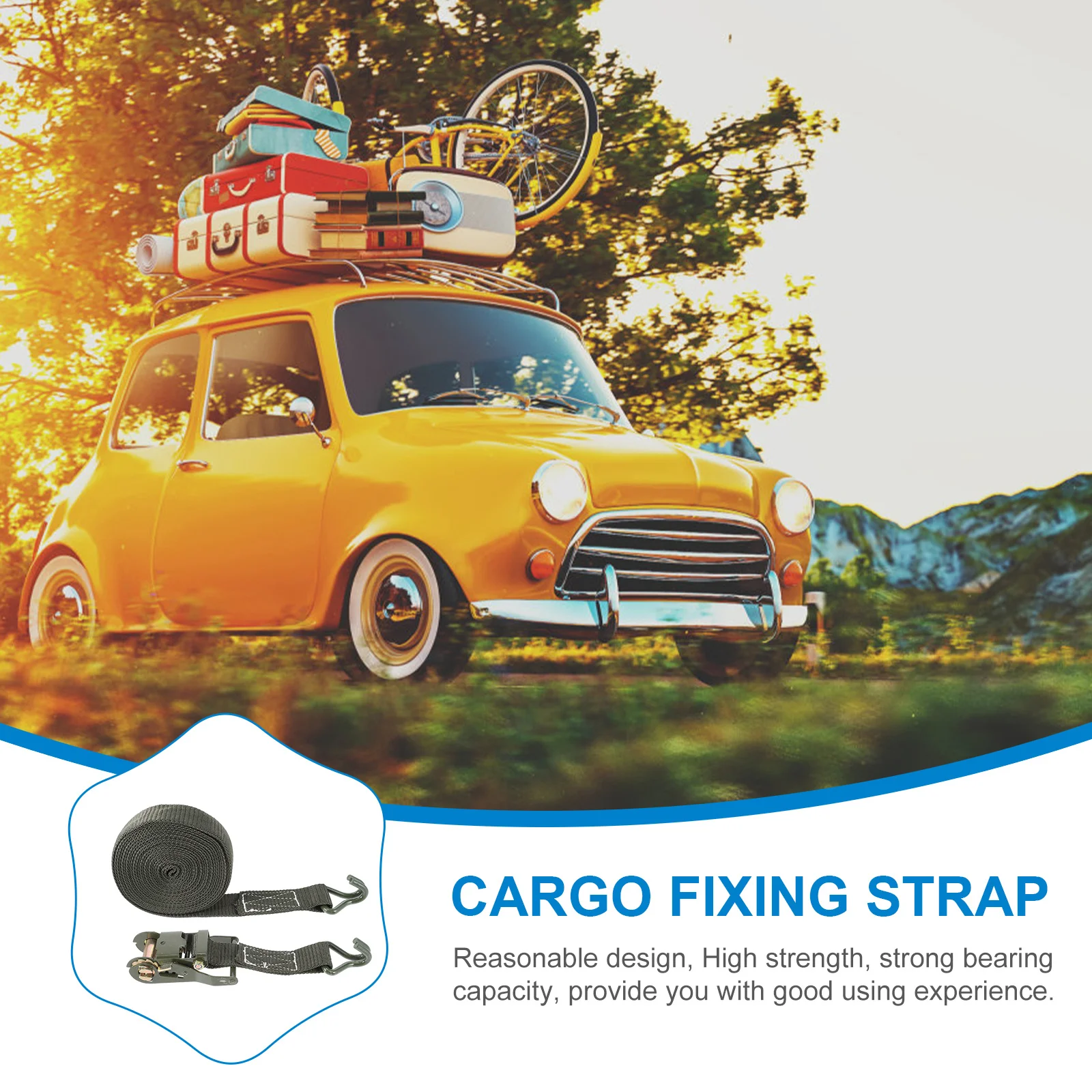 

1Set Tie Down Ratchet Strap Heavy Duty Retractable Ratchet Straps for Trucks Cargo Safety Strap Straps for Trucks